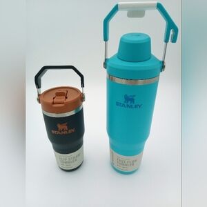 2 NWT Stanley's Small Is 14 Oz Flip Straw Tumbler Big Is 39 Oz Fast Flow